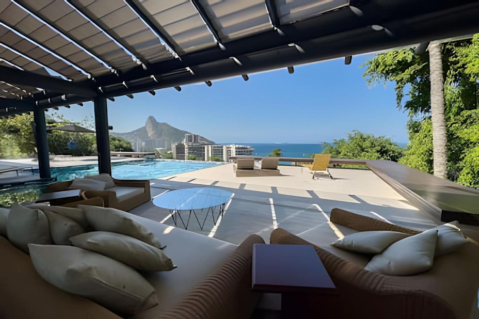 Hr.339 - Casa 5 Quartos E Piscina Em Sao Conrado * Rio de Janeiro